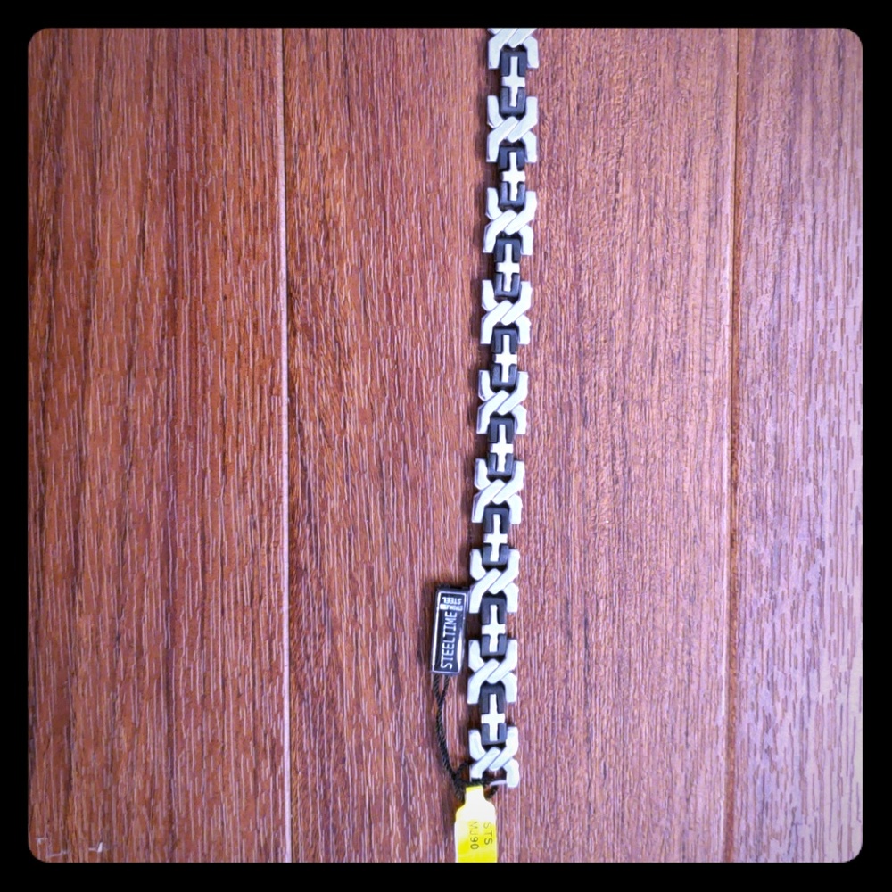 Men's Stainless Steel 9" Bracelet